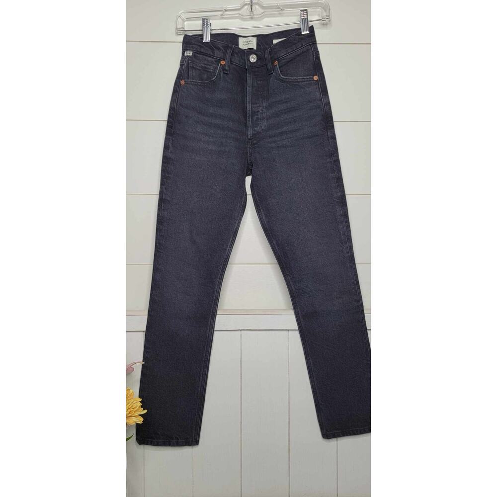 CITIZENS OF HUMANITY Charlotte High Waist Straight Jeans in Frolic Sz 23 NWOT